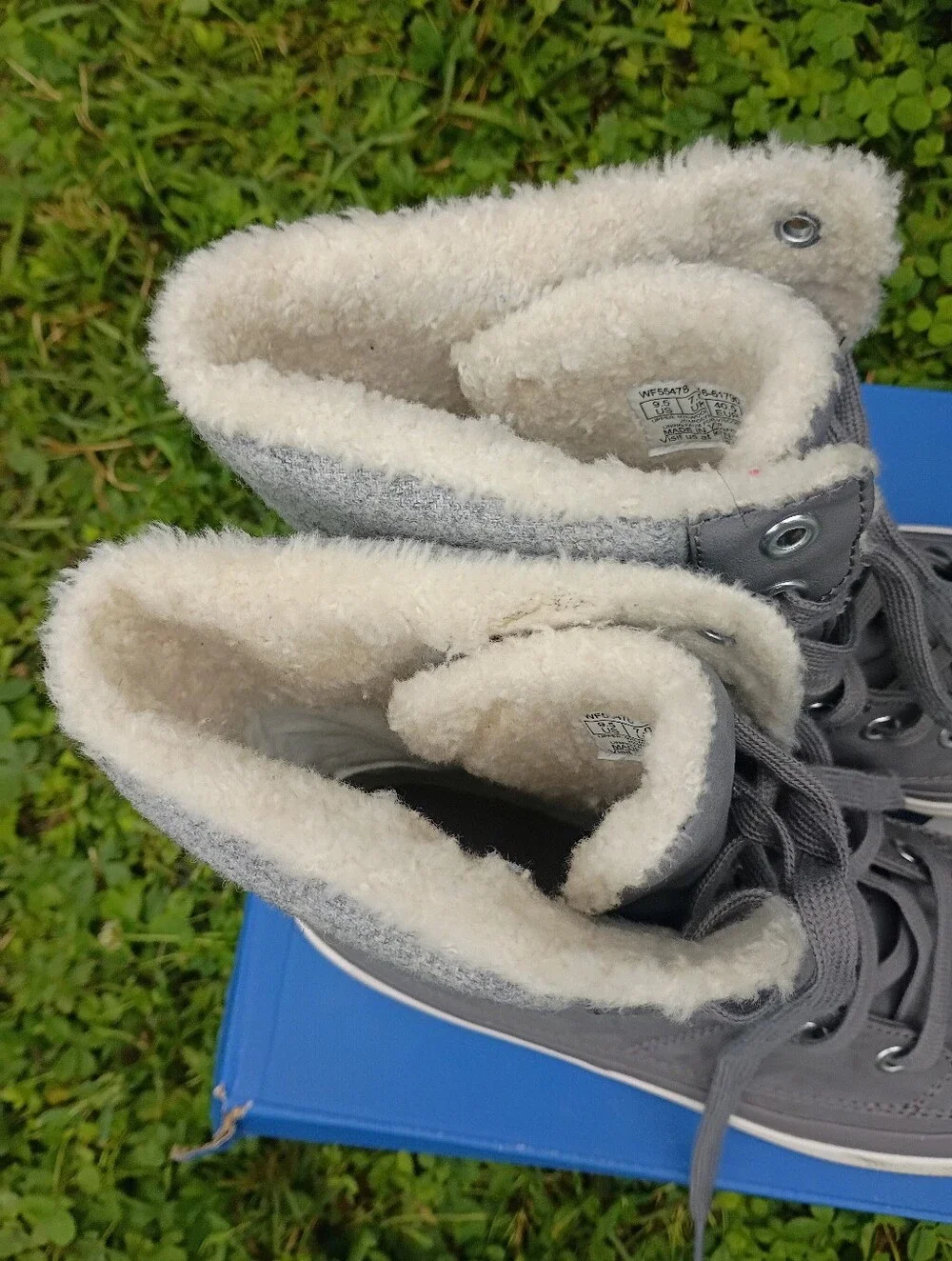 Keds cozy gray